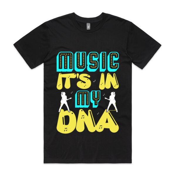 Music DNA - Mens Staple Tee Thumbnail