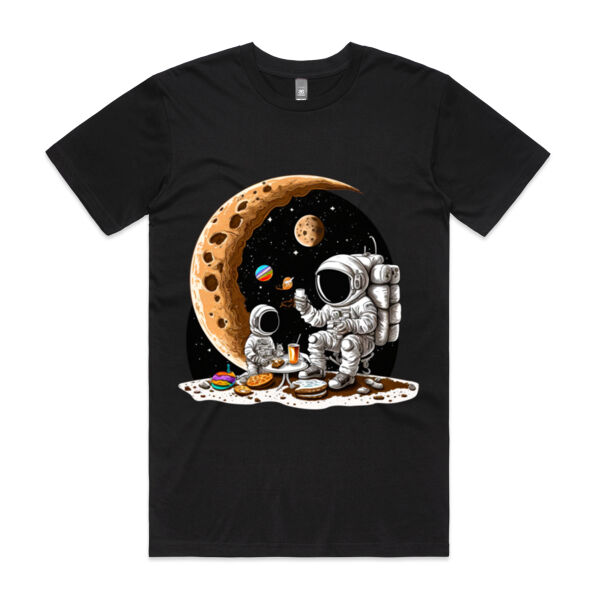 Astronauts Drinking Coffee 3 - Mens Staple Tee Thumbnail