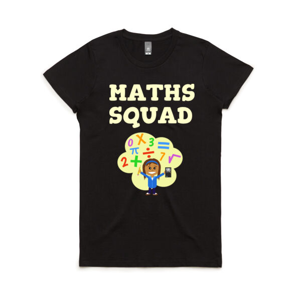Teacher Maths Squad - Women's Maple Tee Thumbnail