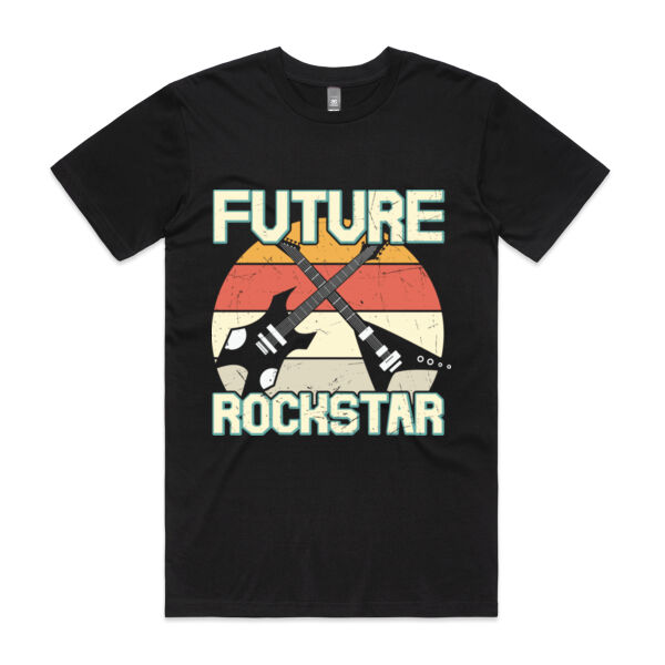 Music Rockstar - Mens Staple Tee Thumbnail