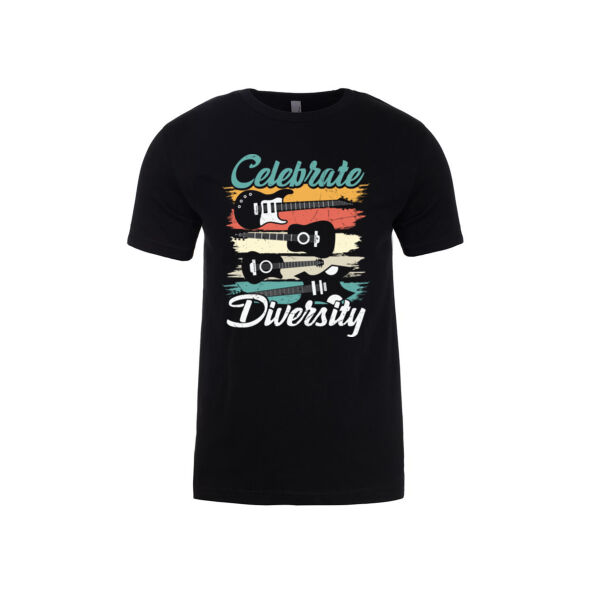 Music Diversity - Mens Fitted Cotton Tee Thumbnail