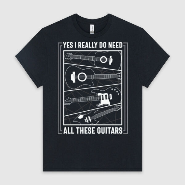 Music Guitars - HeavyCotton™ Tee Thumbnail