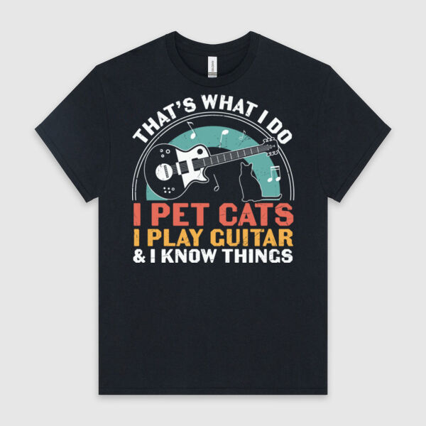 Music Cats - HeavyCotton™ Tee Thumbnail