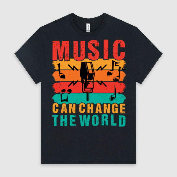 Music World - HeavyCotton™ Tee Thumbnail