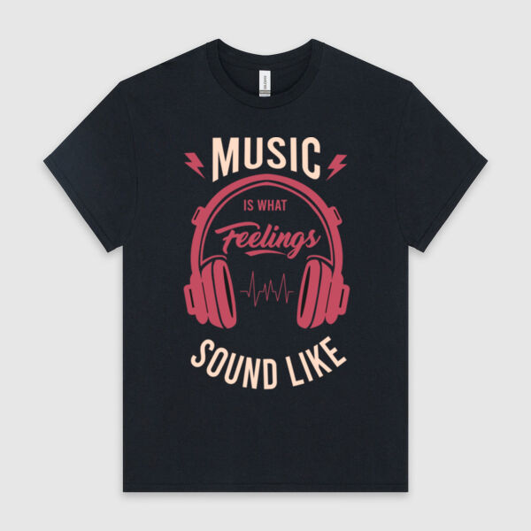 Music Feelings - HeavyCotton™ Tee Thumbnail