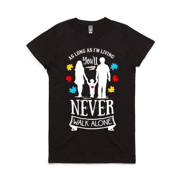 Not Alone - Women's Maple Tee Thumbnail