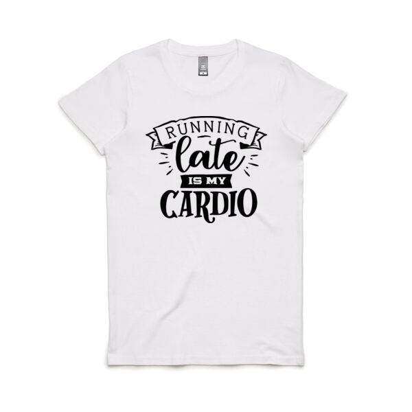 Running Late - Women's Maple Tee Thumbnail