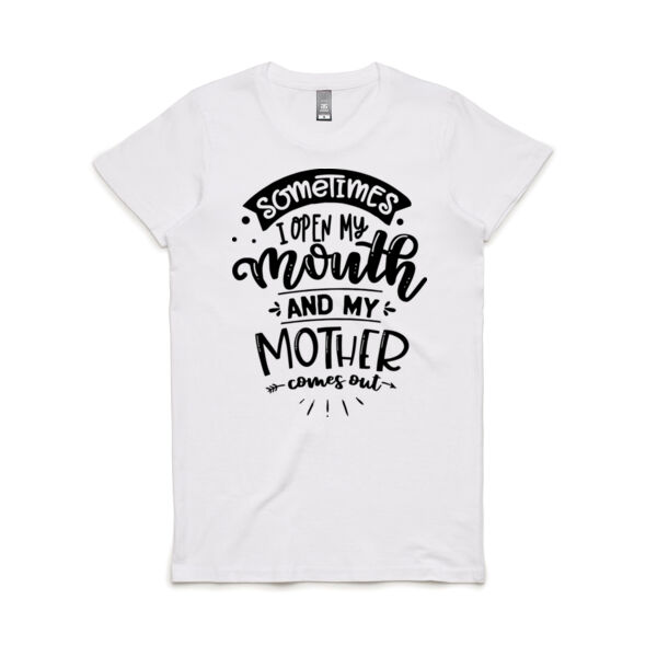 Open - Women's Maple Tee Thumbnail