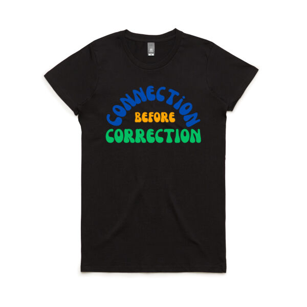 Connection Before Correction - Women's Maple Tee Thumbnail