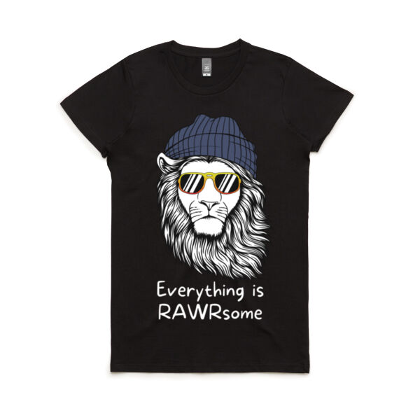 Lion Everything is - Women's Maple Tee Thumbnail