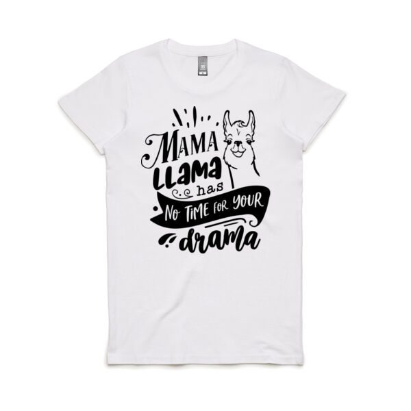 Mama Llama - Women's Maple Tee Thumbnail