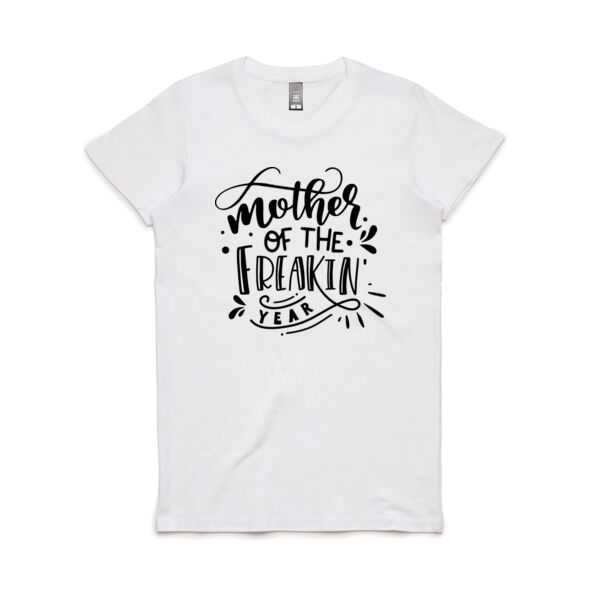 Mother of the Year - Women's Maple Tee Thumbnail