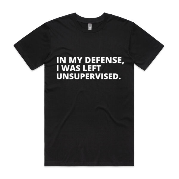 Left Unsupervised - Mens Staple Tee Thumbnail