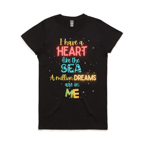 A Million Dreams - Women's Maple Tee Thumbnail