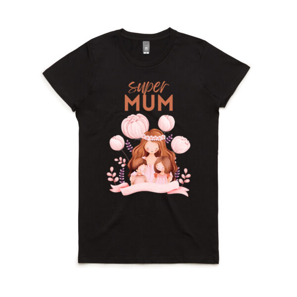 Super Mum - Women's Maple Tee Thumbnail