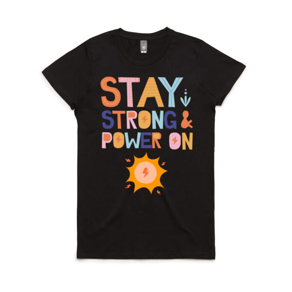 Power On - Women's Maple Tee Thumbnail