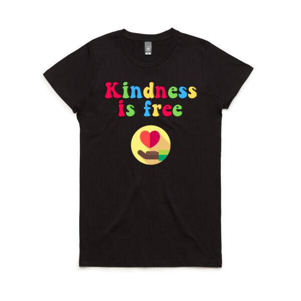 Kindness is Free - Women's Maple Tee Thumbnail