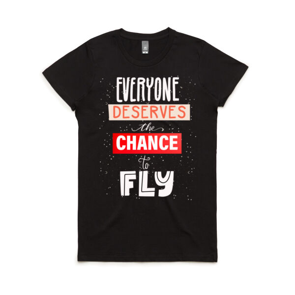 Everyone Deserves the Chance - Women's Maple Tee Thumbnail