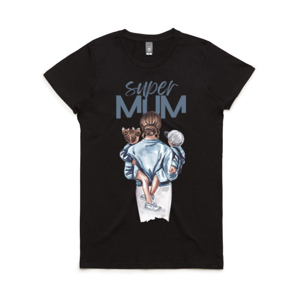 Super Mum - Women's Maple Tee Thumbnail
