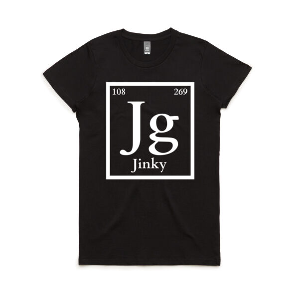 Jinky Custom Request - Women's Maple Tee Thumbnail