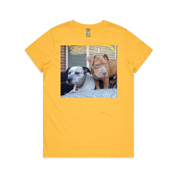 Natasha's Dogs Custom - Women's Maple Tee Thumbnail