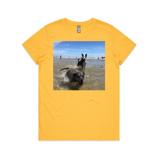 Natasha's Dogs Custom - Women's Maple Tee Thumbnail