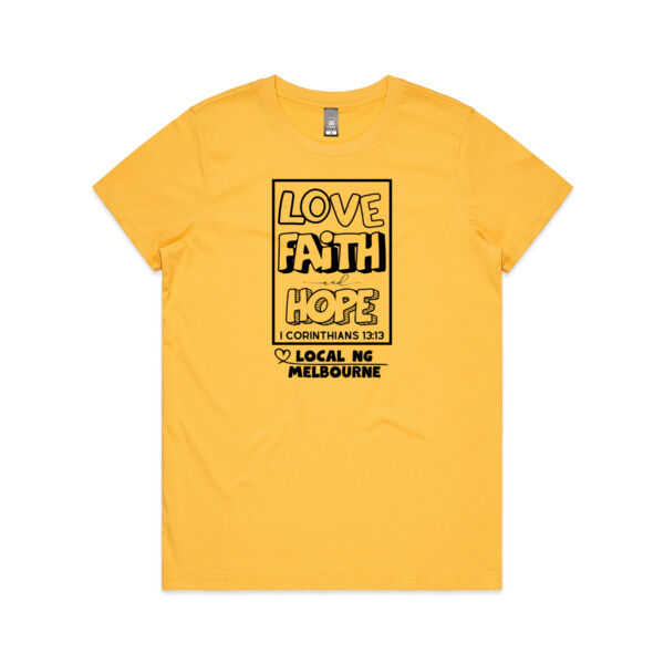 Love  - Women's Maple Tee Thumbnail