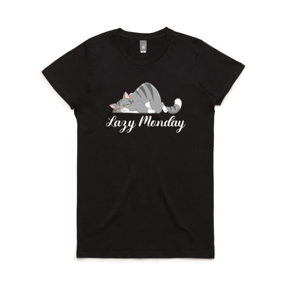 Lazy Monday - Women's Maple Tee Thumbnail